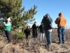 Sara, Crystal, Guest Videographer, Darlene and Vic at the tree where Jeremy was