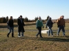 Crystal, Michael, Sara, Darlene and Vic headed to the gazebo.