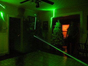 Laser In Dining Room